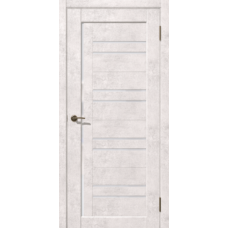 Дверь межкомнатная Дубрава Сибирь Рада НОВ ВЕРТИКАЛЬ Бетон светлый, зеркало